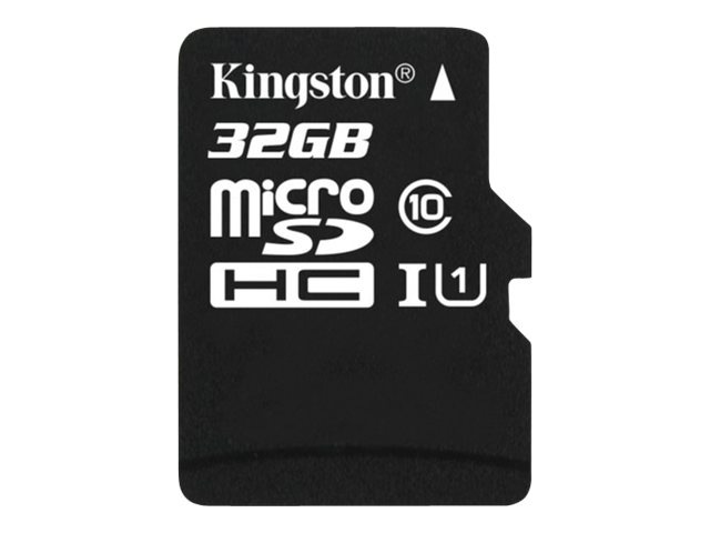 Kingston - flash memory card - 32 GB - microSDHC
