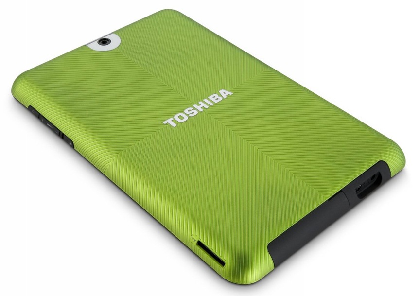 Toshiba THRiVE Tablet Back Cover Panel in Green Apple