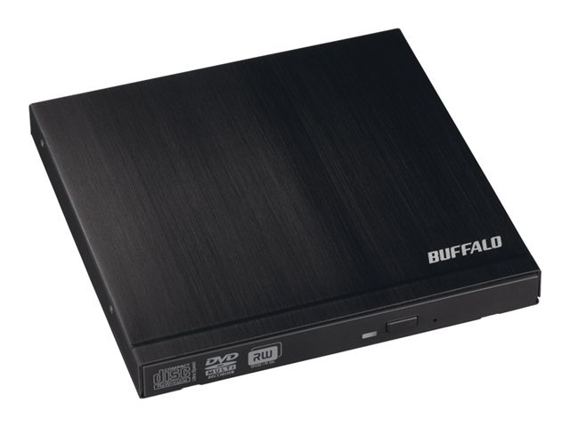 BUFFALO 8x Portable DVD Drive - DVD±RW (±R DL) / DVD-RAM drive - Hi-Speed U