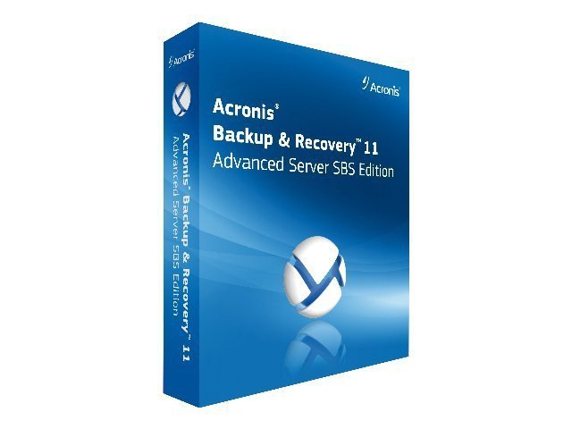 Backup & Recovery 11 Advanced Server SBS