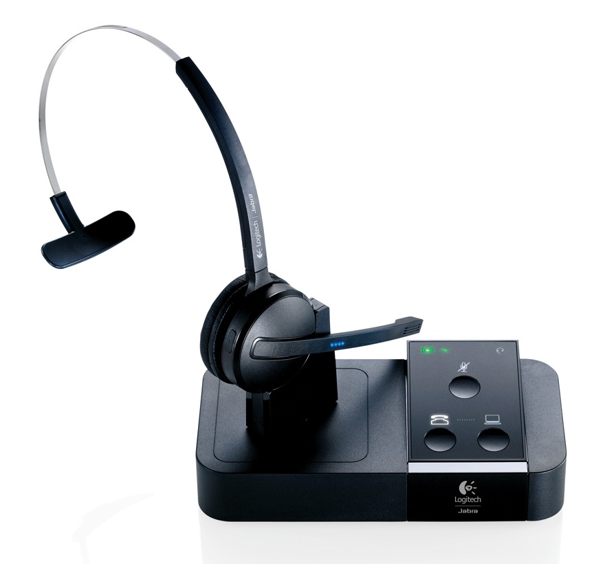 Logitech BH970 Wireless Mono DECT Headset - Microsoft Lync Certified
