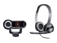 Logitech Webcam Pro 9000 for Business & B530 USB Headset