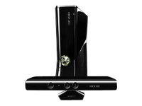 Microsoft Xbox 360 - game console - 250 GB HDD - glossy black - with Kinect