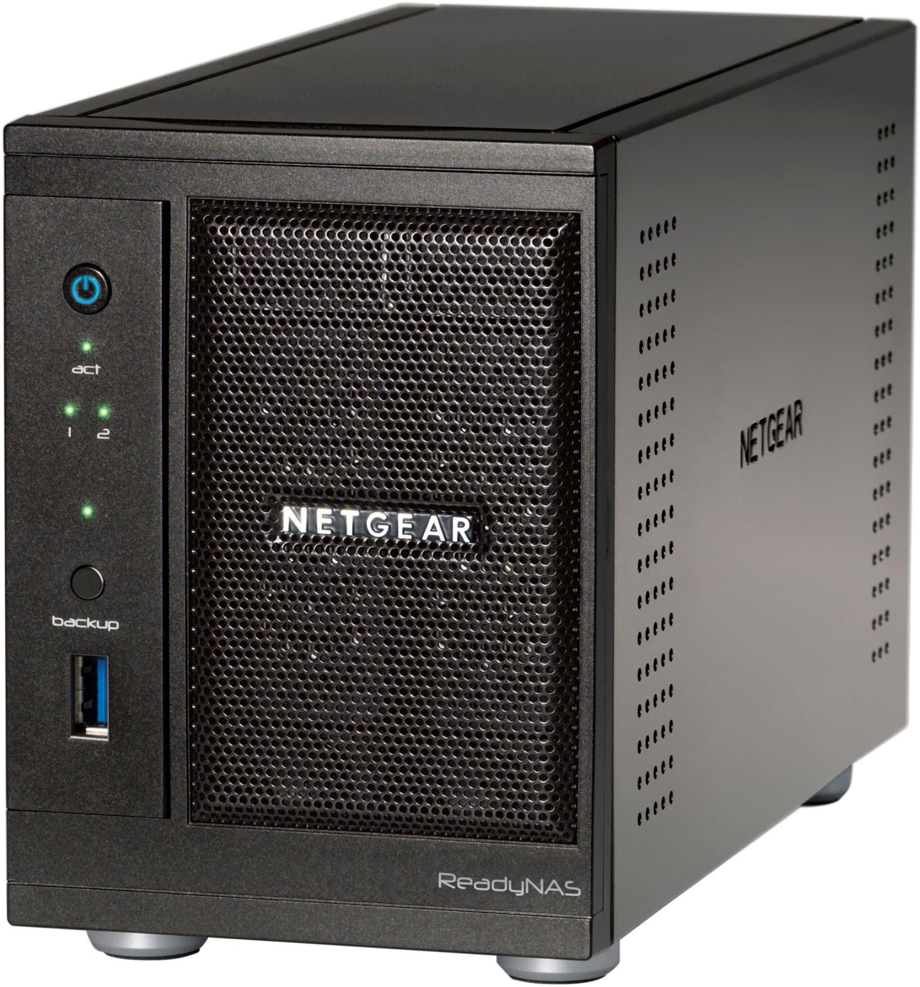 NETGEAR ReadyNAS Pro 2 with desktop-class drives - NAS server - 2 TB