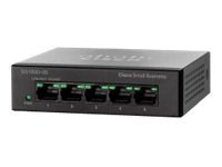 Cisco Small Business 100 Series Unmanaged Switch SG 100D-05 - switch - 5 po