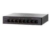 Cisco Small Business 100 Series Unmanaged Switch SG 100D-08P - switch - 8 p