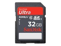 SanDisk Ultra - flash memory card - 32 GB - SDHC UHS-I