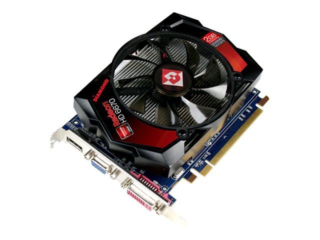 Diamond AMD Radeon HD 6670 graphics card - Radeon HD 6670 - 2 GB
