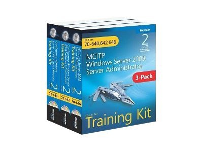 MCITP Self-Placed Training Kit 3-Pack (Exams 70-640, 70-642, 70-646): Windo