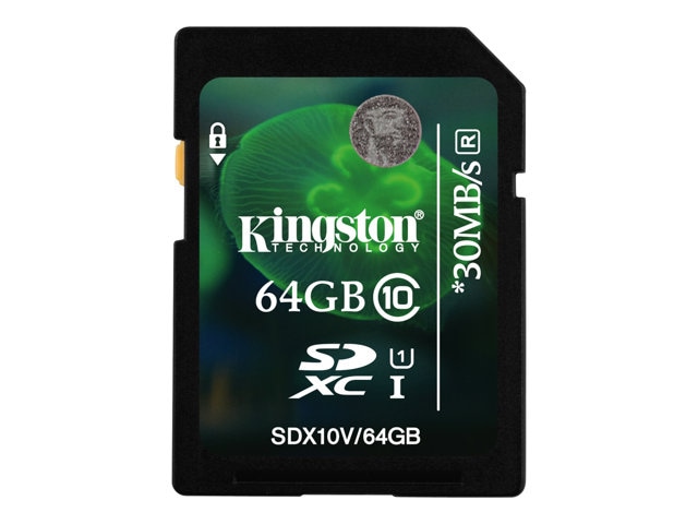 Kingston - flash memory card - 64 GB - SDXC