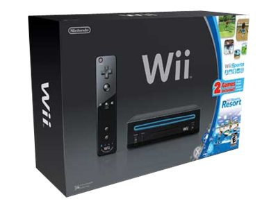 Nintendo Wii - game console - black