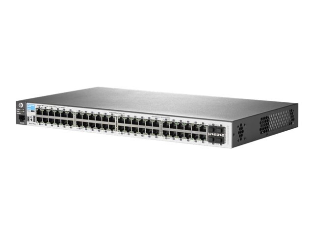 HP 2530-48G Switch - switch - 48 ports - managed - desktop, rack-mountable,