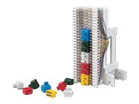 Siemon Colored Bridging Clip - connecting block bridging clip
