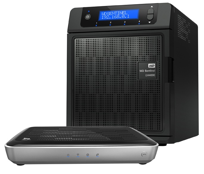 WD Sentinel DX4000 Office Storage Server