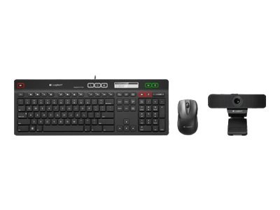 Logitech UC Solution for Cisco 725-C - keyboard and mouse set - with Logite
