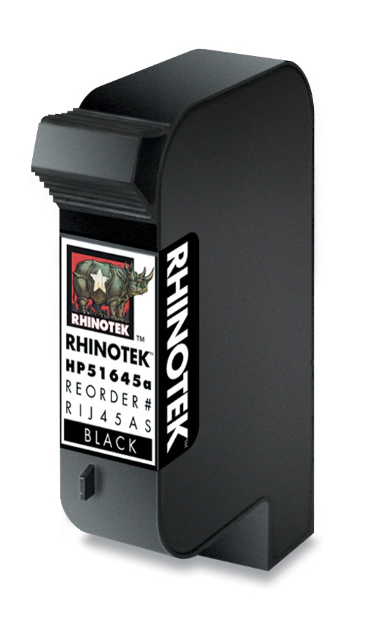 Rhinotek HP Compatible 51645A Black Ink Cartridge

