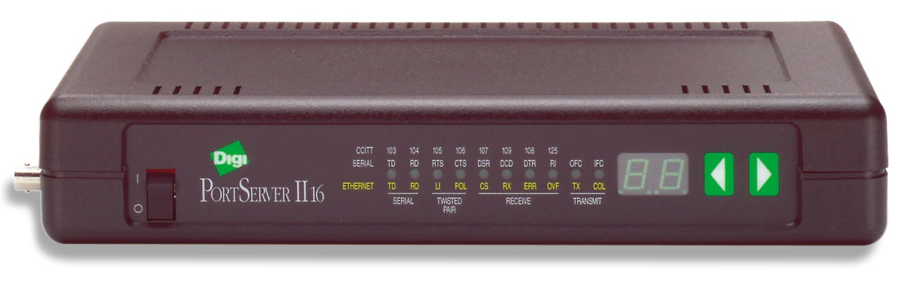 Digi PortServer II 16 port Rack RJ-45 Terminal Server