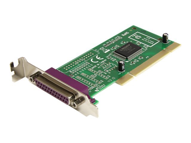 StarTech.com 1 Port Low Profile PCI Parallel Adapter Card - parallel adapte
