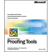 Microsoft Office Proofing Tools 2002 - media