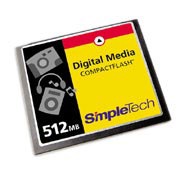 SimpleTech Premium flash memory card - 8 GB - CompactFlash