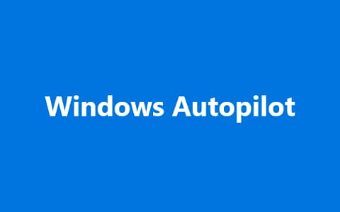 Lenovo - Windows autopilot