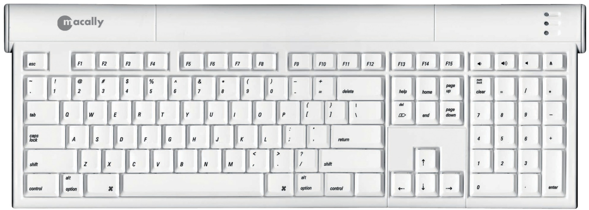 Macally Icekey USB Slim Keyboard