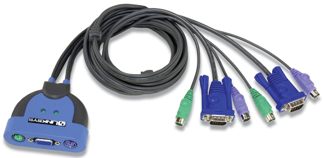 Linksys ProConnect KVM switch - 2 ports