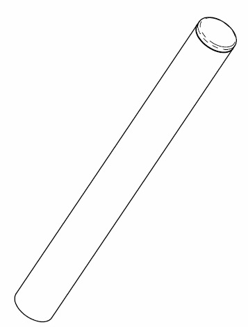 Ergotron Mounting Pole – Black - 28” Length