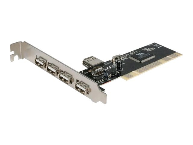StarTech.com 4 Port PCI High Speed USB 2.0 Adapter Card - USB adapter - 4 p