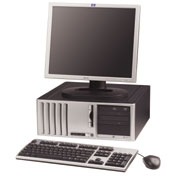 HP Compaq D530 Series convertible minitower desktop computer
