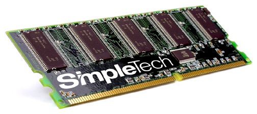 SimpleTech memory - 128 MB - DIMM 168-pin - SDRAM