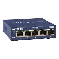Netgear Gs105 Switch on Netgear Gs105 5 Port Gigabit Ethernet Switch   Gs105na   Unmanaged