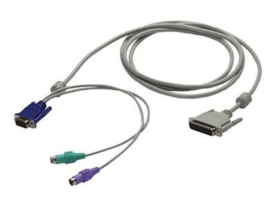 Raritan keyboard / video / mouse (KVM) cable - 2 ft