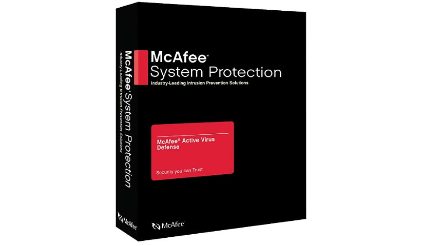 McAfee Active VirusScan SMB 5 user Multinode Pack Promo