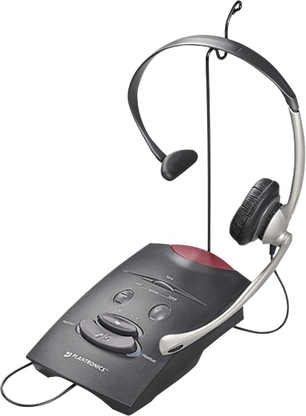 Plantronics S11 - headset - with amplifier