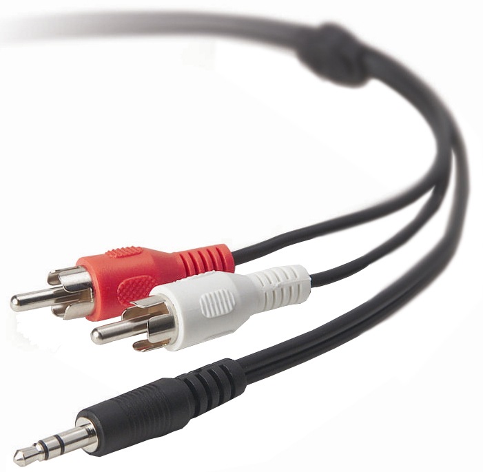 BELKIN 50' Y ADAPTER,1-3.5MM