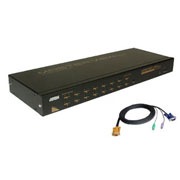 ATEN Maxiport Slim ACS1216AKIT - KVM switch - 16 ports