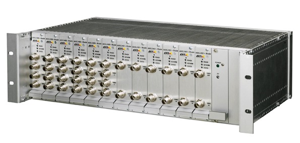 AXIS VIDEO SERVER RACK 19IN RACK W/ PS