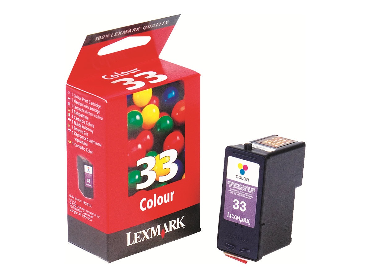 Lexmark #33 Color Print Cartridge
