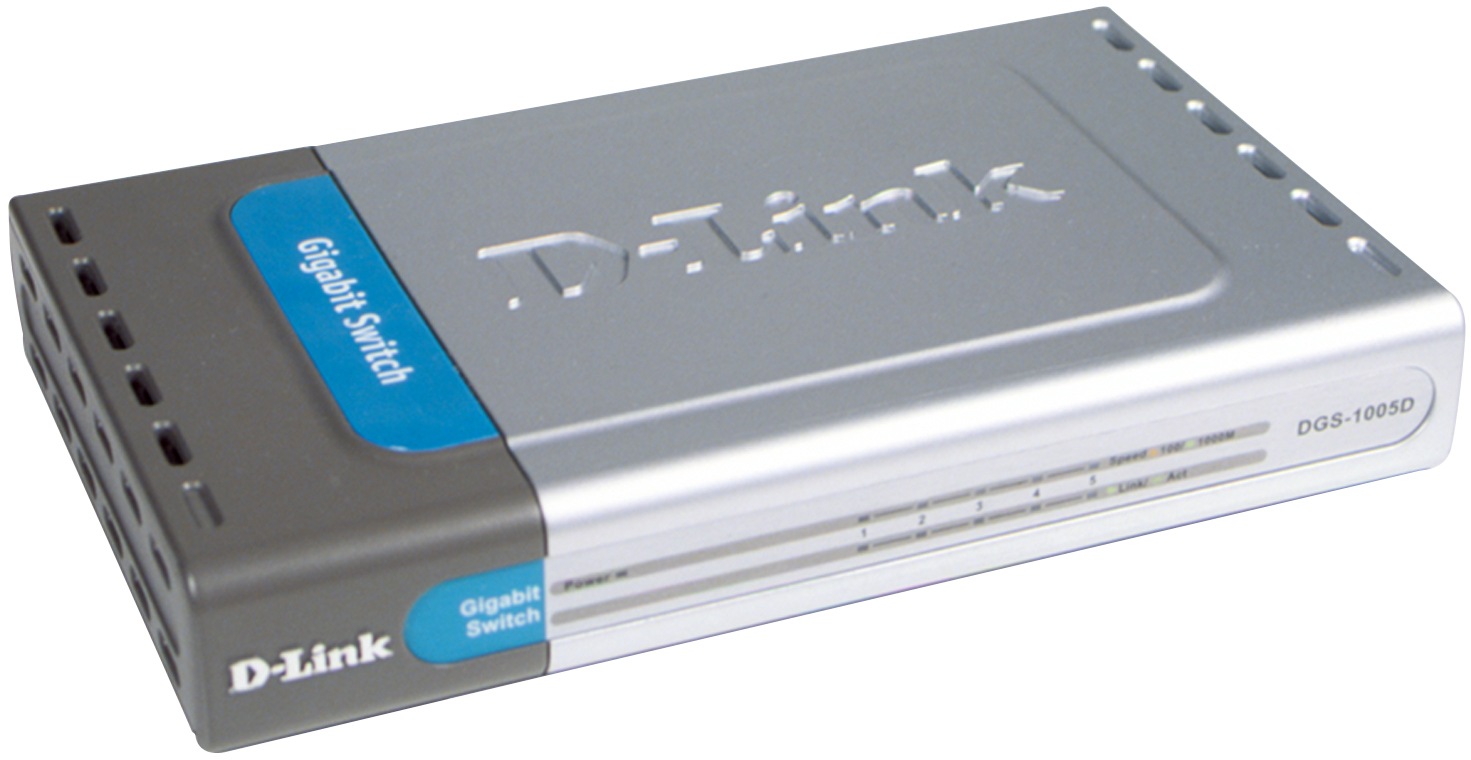 D-Link DGS 1005D - switch - 5 ports