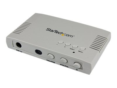 StarTech.com VGA PC to TV Video Converter with Remote Control - video conve