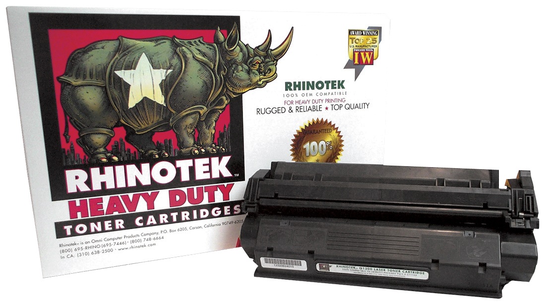 Rhinotek HP Compatible C7115X Black Toner Cartridge
