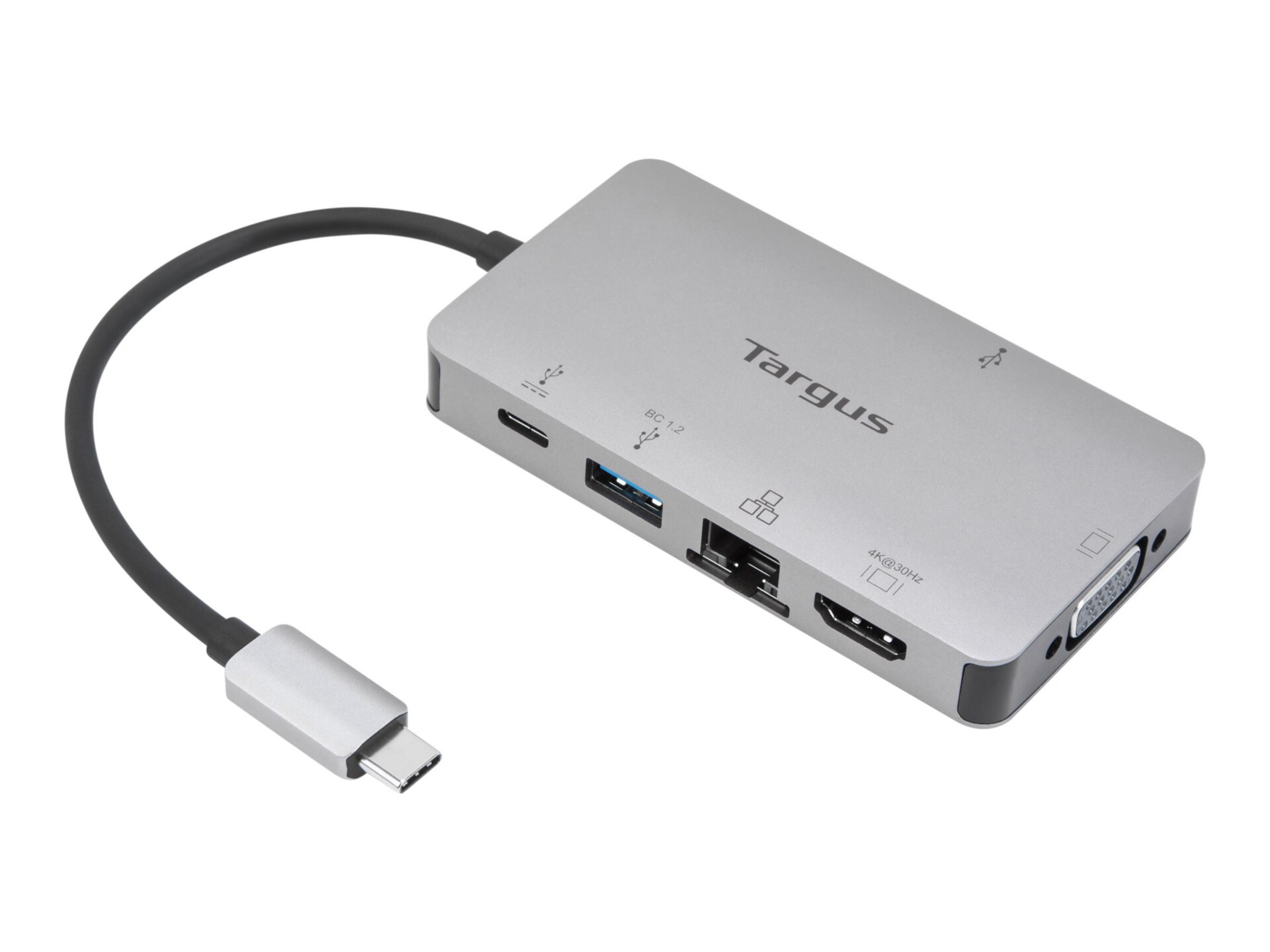 Targus DP Alt Mode USB-C Single Video 4K HDMI/VGA Docking Station (40cm cable)