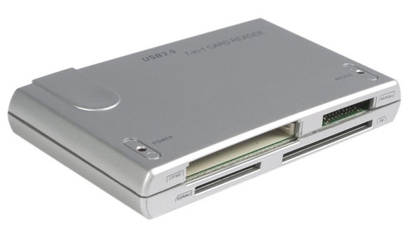 StarTech.com 7-in-1 USB 2.0 Multi Media Memory Card Reader
