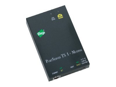 Digi PortServer TS + Modem RJ-45 - device server