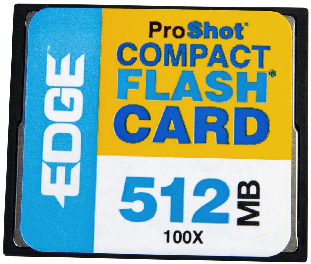 EDGE Digital Media ProShot - flash memory card - 512 MB - CompactFlash