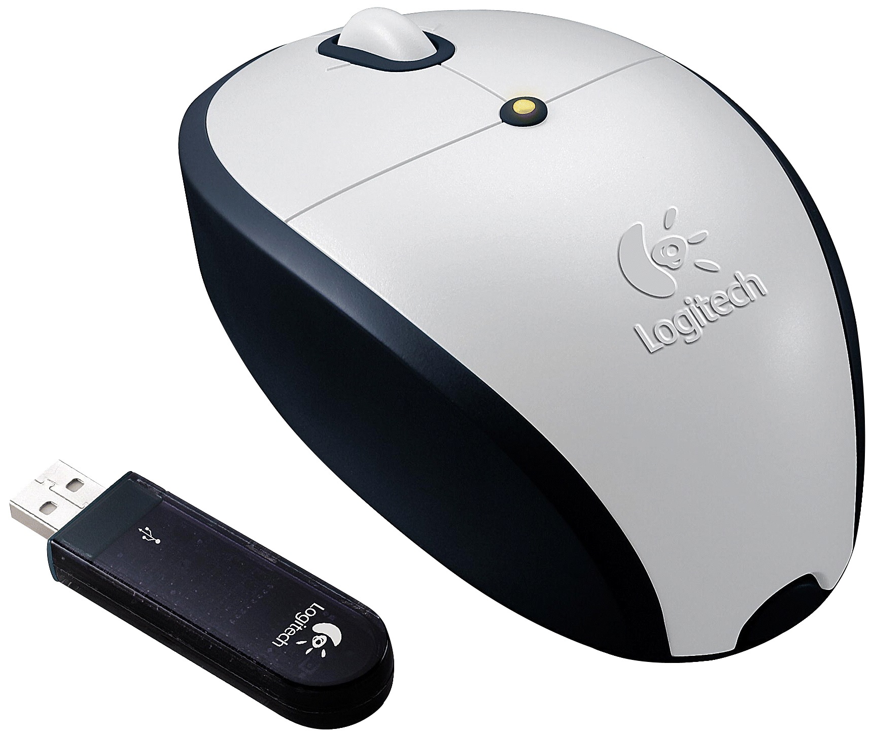 Logitech Cordless Mini Optical Mouse - Wireless
