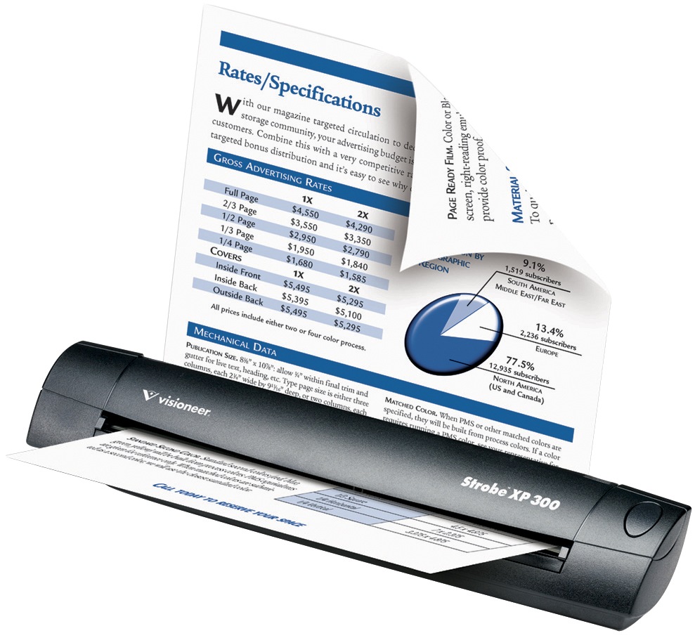 Visioneer Strobe XP 300 Scanner
