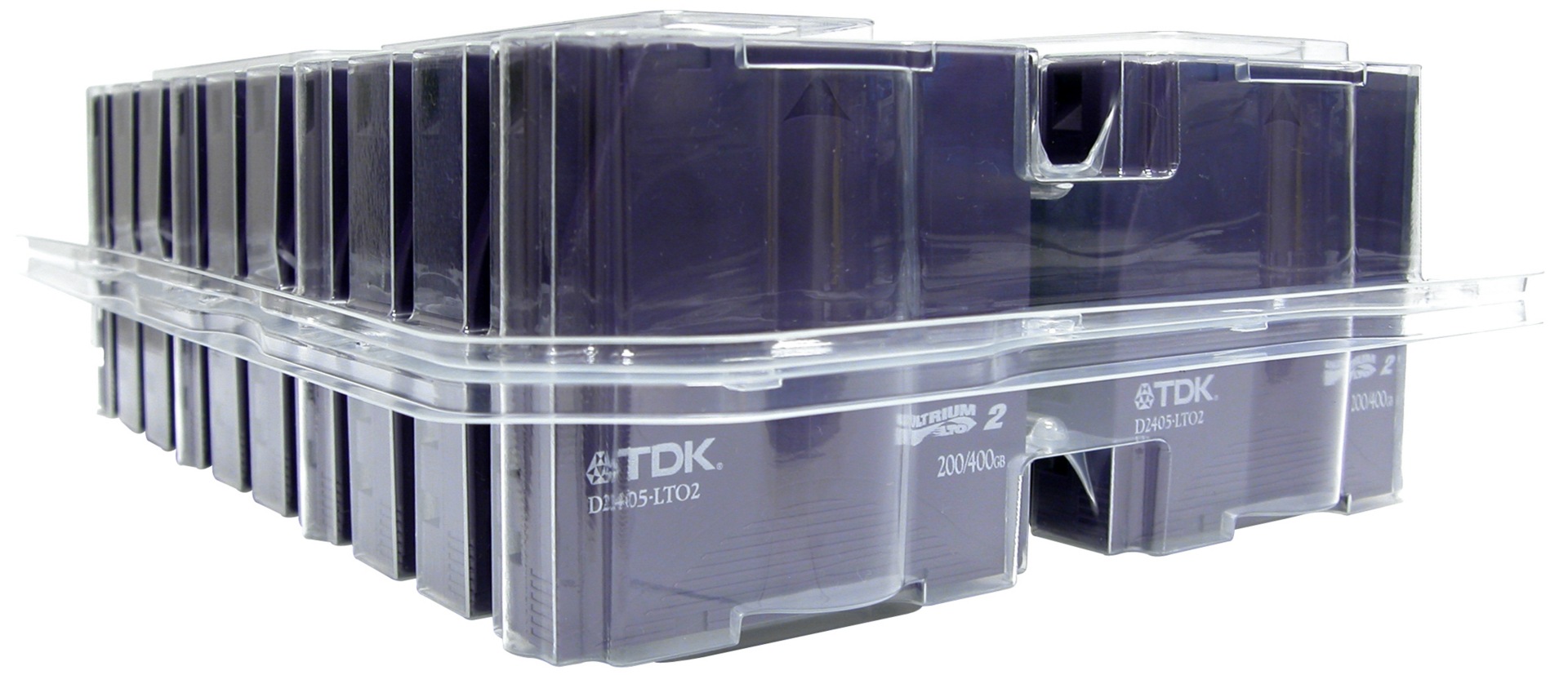 TDK - LTO Ultrium 2 - 200 GB / 400 GB - bar code labeled media