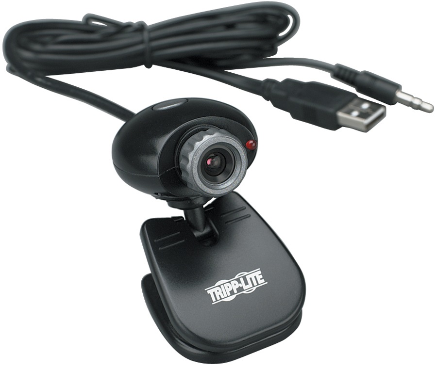 Tripp Lite Notebook Laptop Clip-On Camera with Audio
